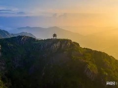 巢湖的秋天，天堂山风景区